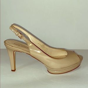 Nine West sling back heels